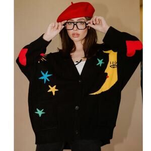 Dressed in Lala Child of the Universe Oversized Cardigan Size S/M